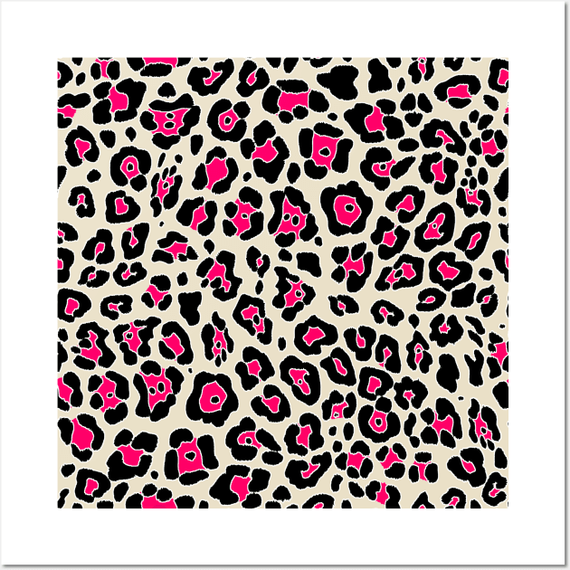 Colorful leopard texture Wall Art by ilhnklv